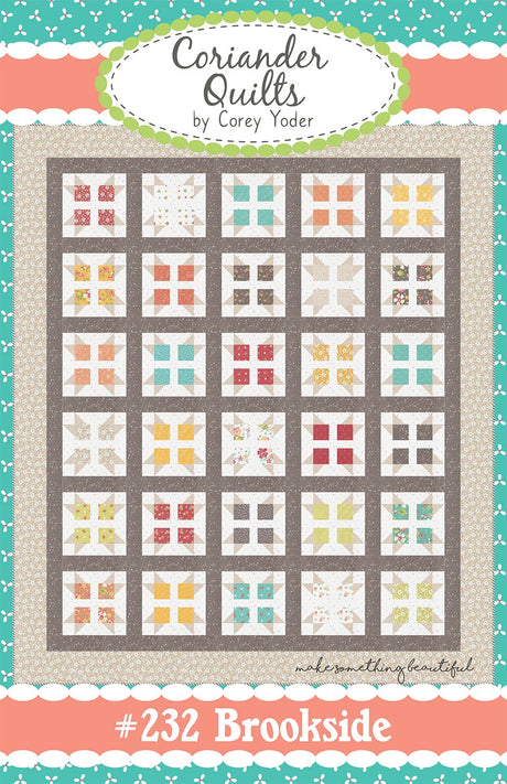 Brookside Quilt Pattern by Coriander Quilts