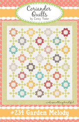 Garden Melody Quilt Pattern by Coriander Quilts