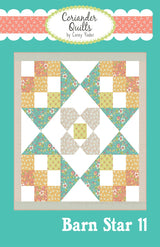 Barn Star 11 Quilt Pattern by Coriander Quilts