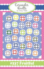 Fruitful Quilt Pattern by Coriander Quilts