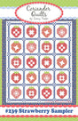 Strawberry Sampler Quilt Pattern by Coriander Quilts