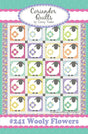 Wooly Flowers Quilt Pattern by Coriander Quilts