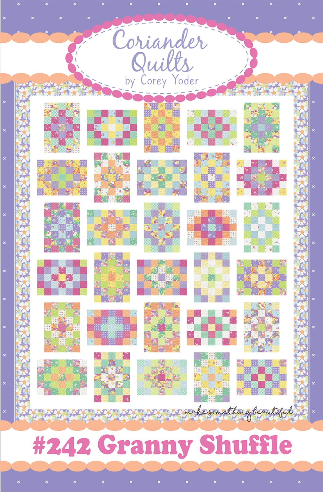 Granny Shuffle Quilt Pattern by Coriander Quilts
