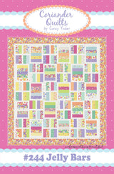 Jelly Bars Quilt Pattern by Coriander Quilts