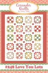 Love You Lots Quilt Pattern by Coriander Quilts