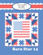 Barn Star 14 Quilt Pattern by Coriander Quilts
