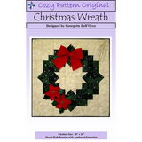 Christmas Wreath Downloadable Pattern by Cozy Quilt Designs