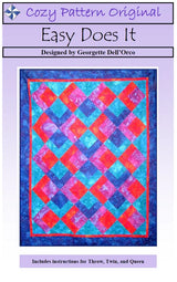 Easy Does It Downloadable Pattern by Cozy Quilt Designs
