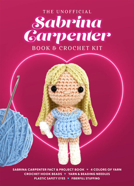 The Unofficial Sabrina Carpenter Book and Crochet by Quarto Books