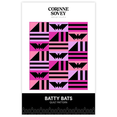 Batty Bats Quilt Pattern by Corinne Sovey Design Studio