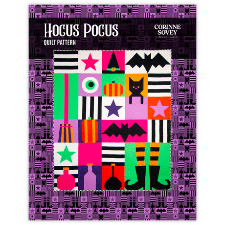 Hocus Pocus Quilt Pattern - Corinne Sovey Design Studio