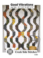 Good Vibrations Quilt Pattern by Creek Side Stitches