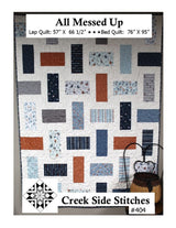 All Messed Up Quilt Pattern by Creek Side Stitches