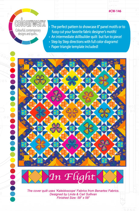 In Flight Quilt Pattern by Colourwerx