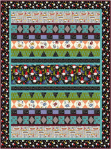 Cabin Stripes Quilt Pattern by Tourmaline & Thyme Quilts