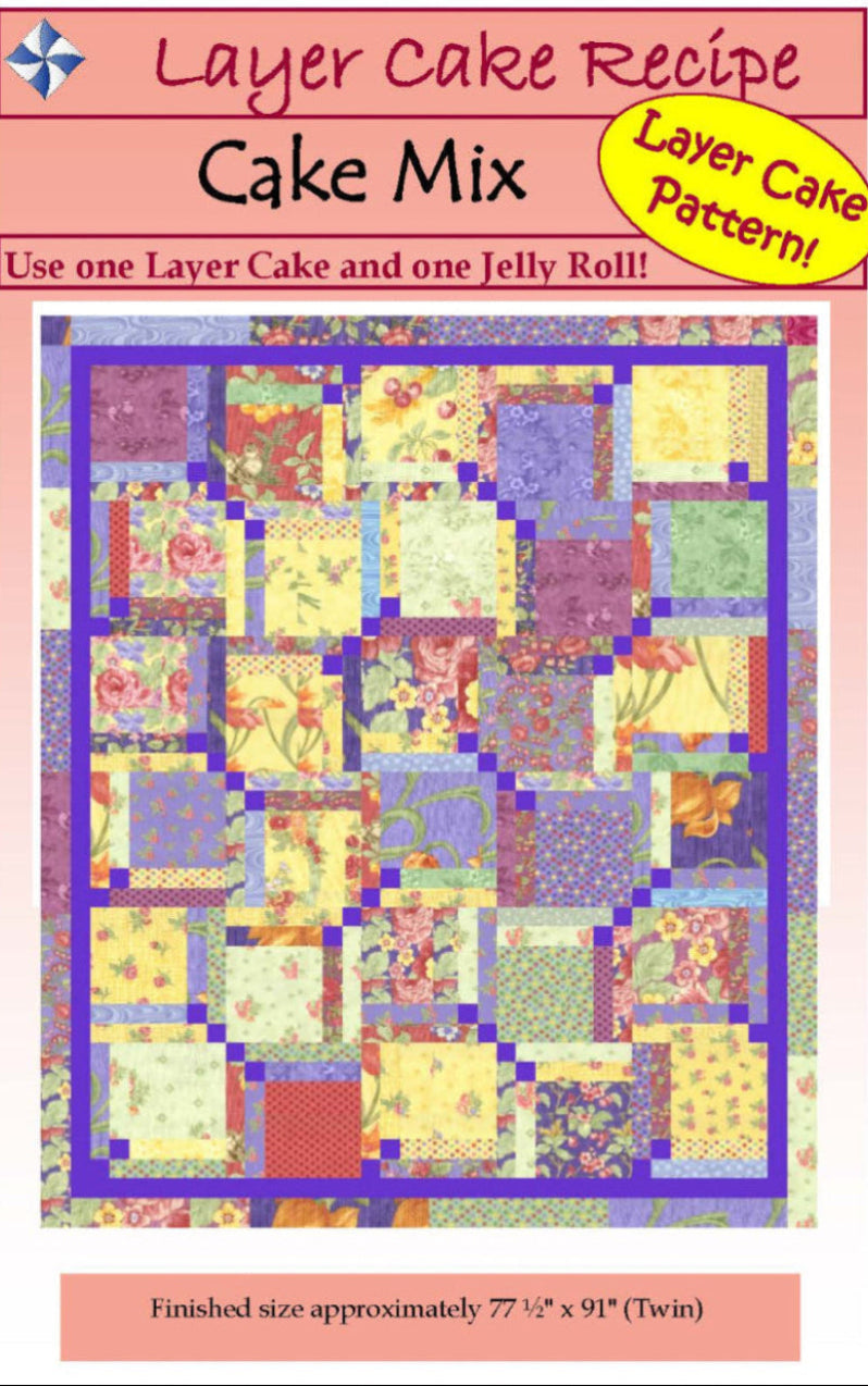 Cake Mix Downloadable Pattern by Cozy Quilt Designs