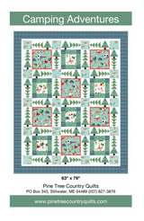 Camping Adventures Downloadable Pattern by Pine Tree Country Quilts