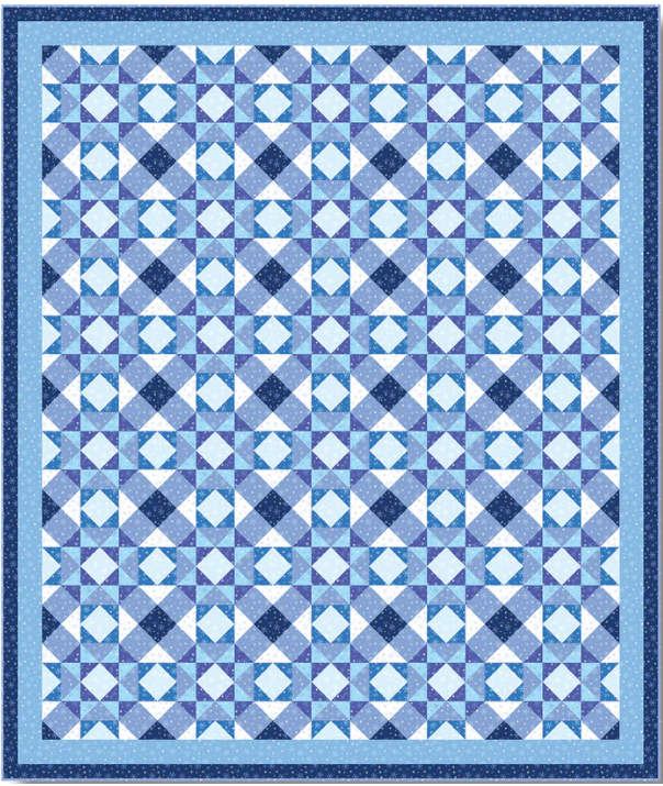 Arctic Elegance Quilt Pattern by The Whimsical Workshop