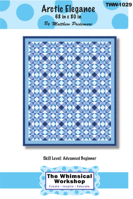 Arctic Elegance Quilt Pattern by The Whimsical Workshop