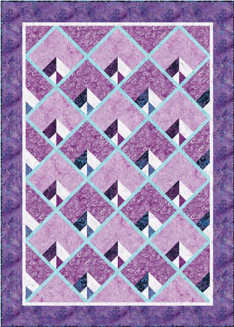 Deco Elegance Quilt Pattern by The Whimsical Workshop