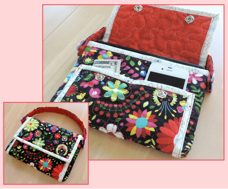 Multi-Pocket Tablet Tote Downloadable Pattern by Tulip Square Patterns