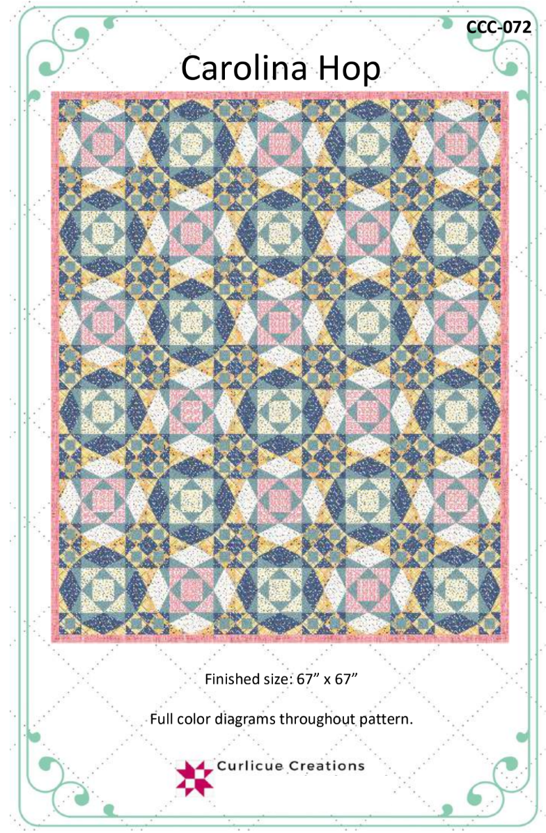 Carolina Hop Downloadable Pattern by Curlicue Creations