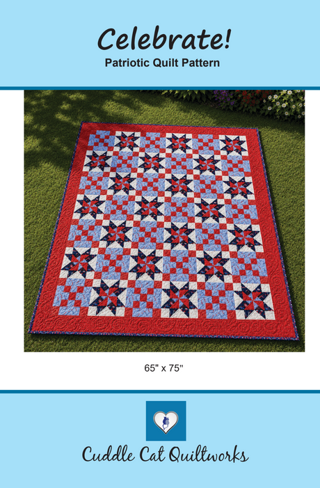Celebrate! Downloadable Pattern by Cuddle Cat Quiltworks