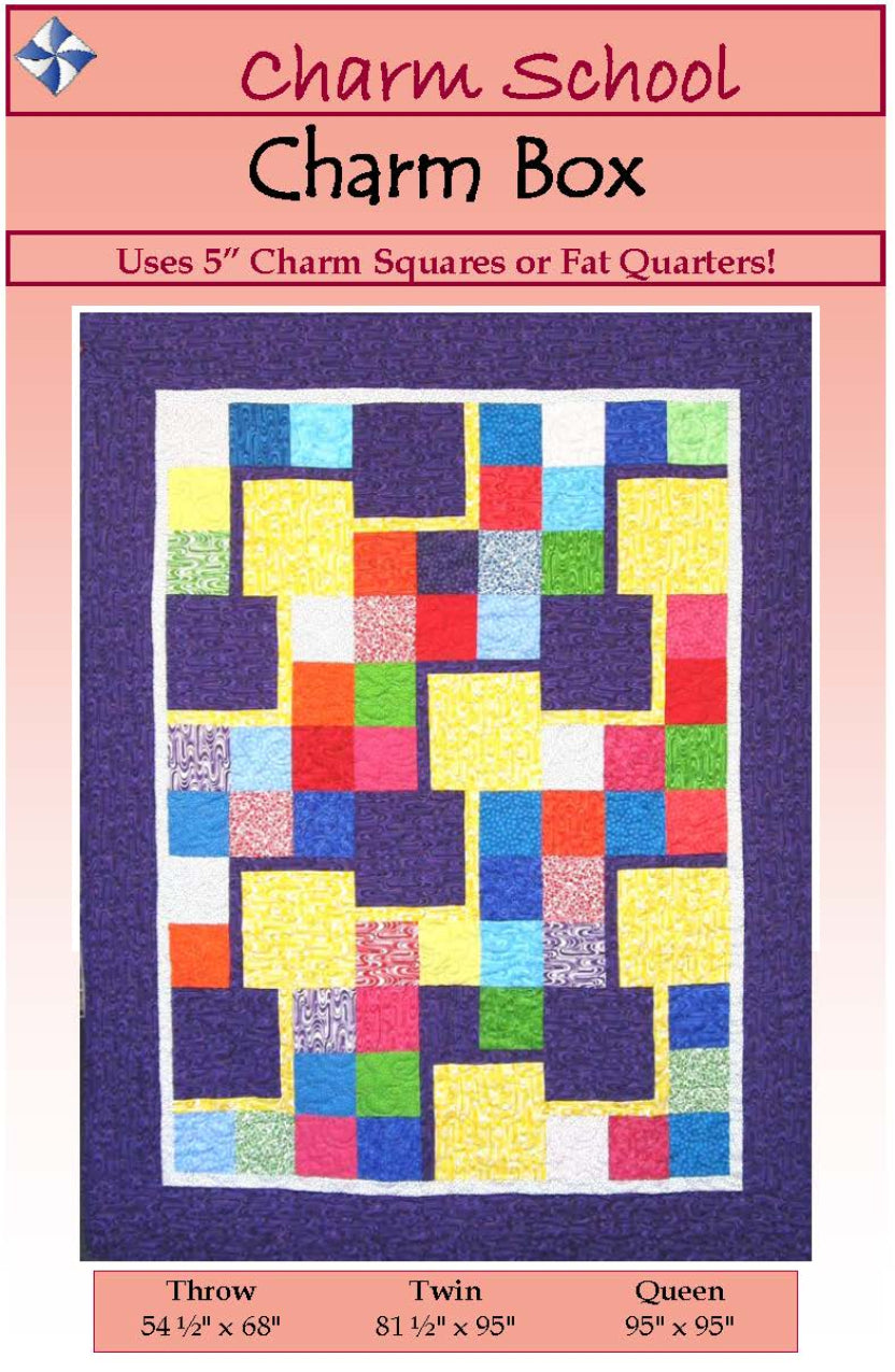 Charm Box Downloadable Pattern by Cozy Quilt Designs