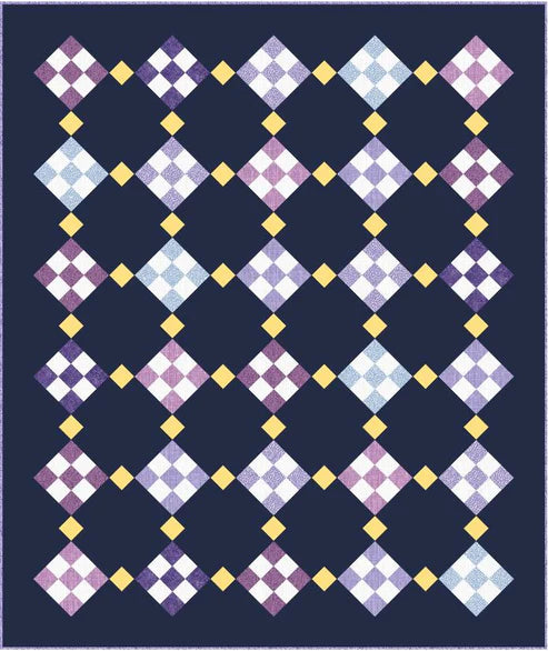 Checkers Quilt Pattern by Meadow Mist Designs