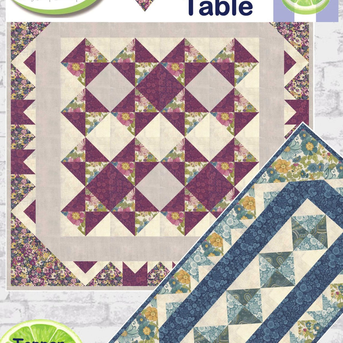 Pretty Table Downloadable Pattern – Quilting Books Patterns and Notions