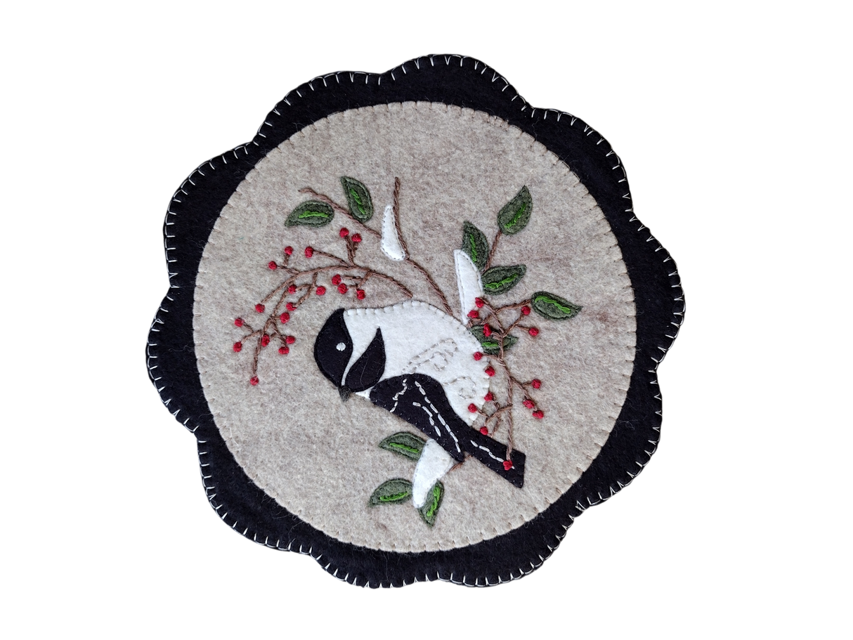 Chickadee Mat Downloadable Pattern by Rachels of Greenfield
