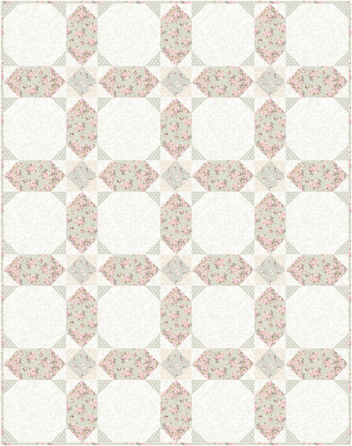 Christmas Market Promenade Downloadable Pattern by Needle In A Hayes Stack
