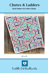 Chutes and Ladders Downloadable Pattern by Cuddle Cat Quiltworks