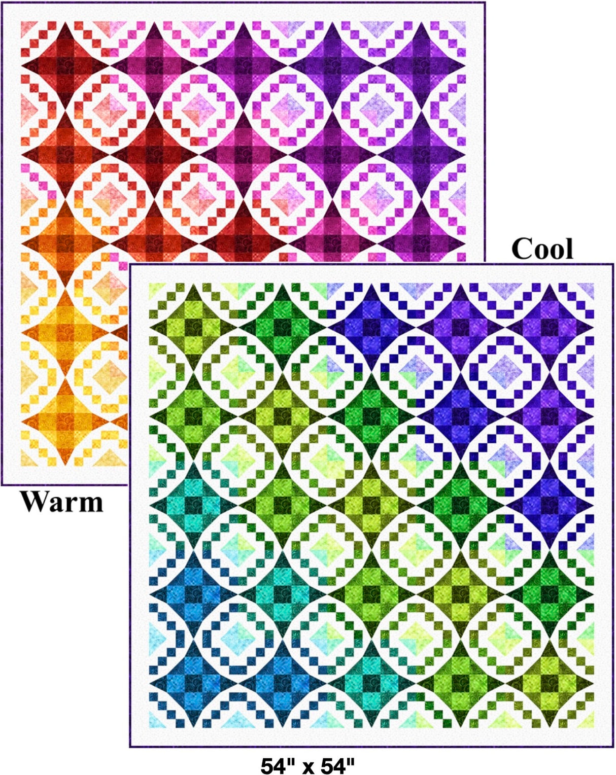 Circled Squares Downloadable Pattern by Pine Tree Country Quilts