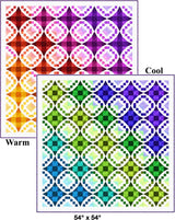 Circled Squares Downloadable Pattern by Pine Tree Country Quilts