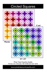 Circled Squares Downloadable Pattern by Pine Tree Country Quilts