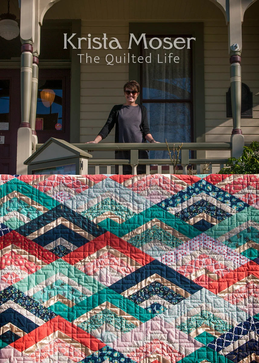 City Girl Chevron Quilt Pattern by Krista Moser, The Quilted Life