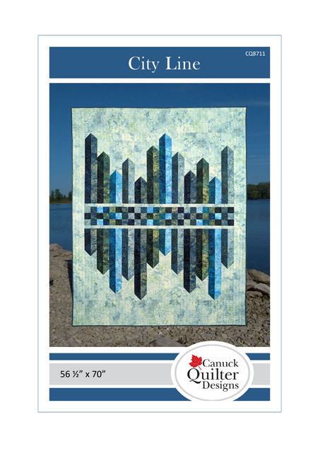 City Line Downloadable Pattern by Canuck Quilter Designs