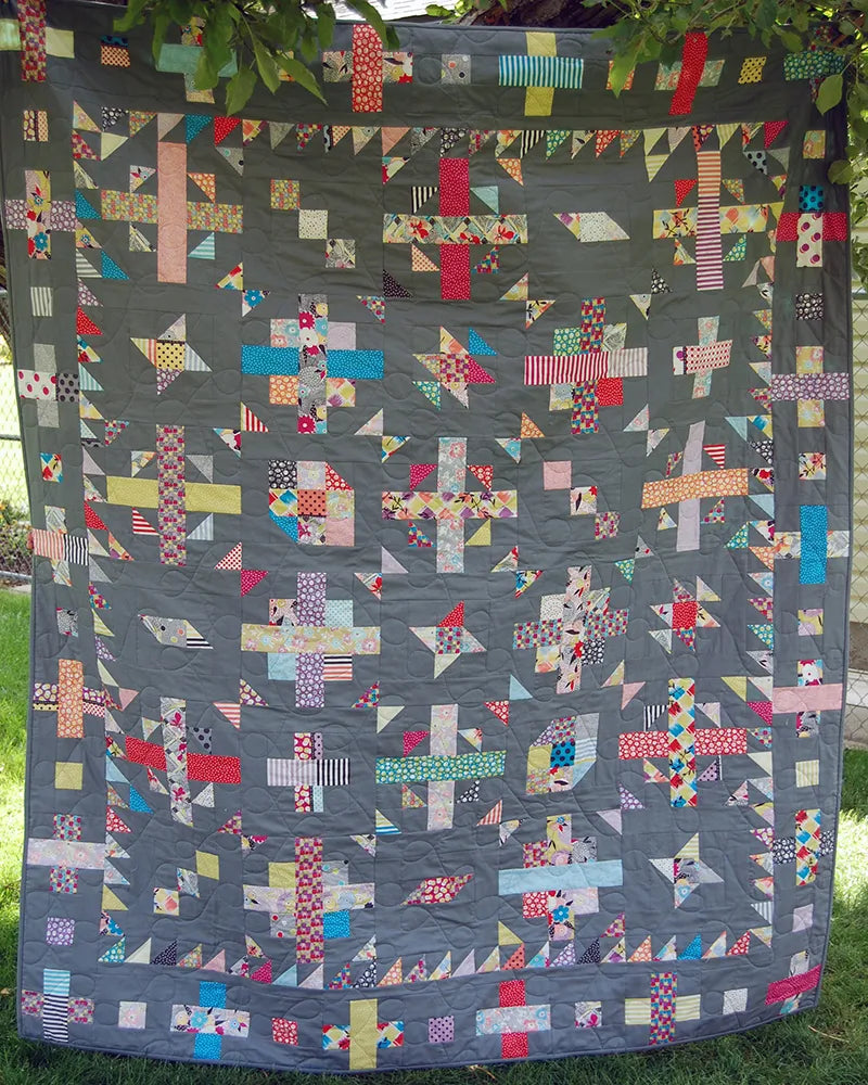 Confetti Weave Quilt Pattern by Cloth Parcel