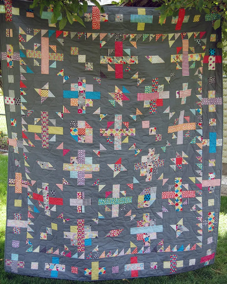Confetti Weave Quilt Pattern by Cloth Parcel