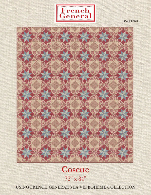 Cosette Quilt Pattern – Quilting Books Patterns and Notions