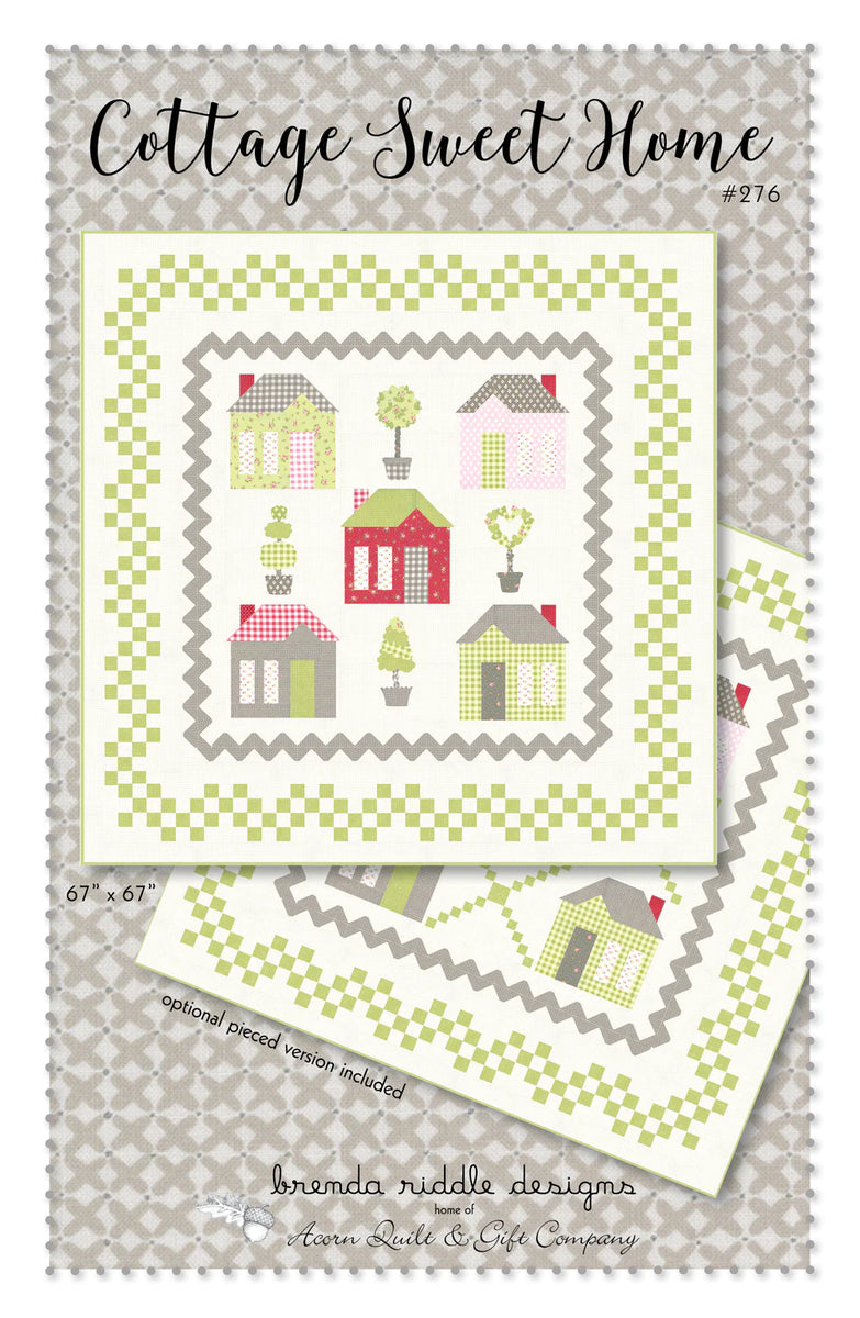 Cottage Sweet Home Quilt Pattern – Quilting Books Patterns and Notions