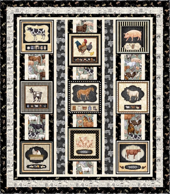 Country Farm Downloadable Pattern by Pine Tree Country Quilts