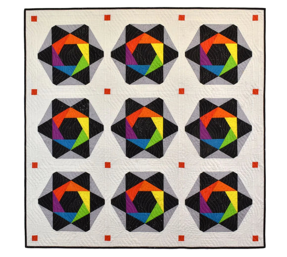 Cosmic Rainbow Downloadable Pattern by Nancy Messuri Designs