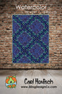 Watercolor Downloadable Pattern by 3 Dog Design Co Quilt Patterns