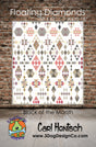 Floating Diamonds Downloadable Pattern by 3 Dog Design Co Quilt Patterns