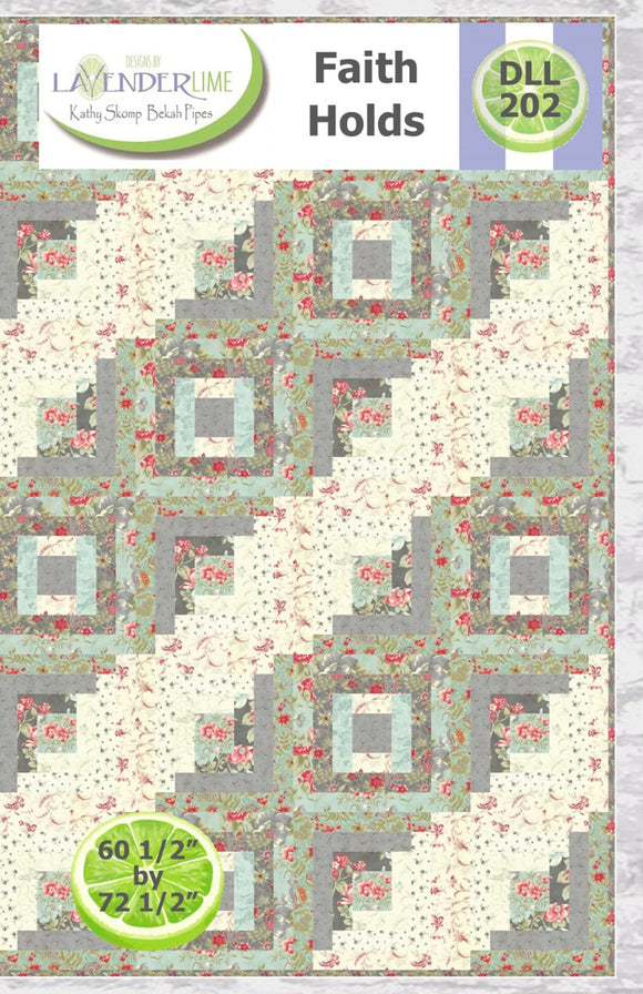 Faith Holds Downloadable Pattern by Lavender Lime Quilting