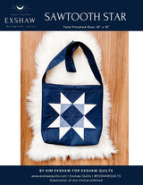 Sawtooth Star Downloadable Pattern by Exshaw Quilts