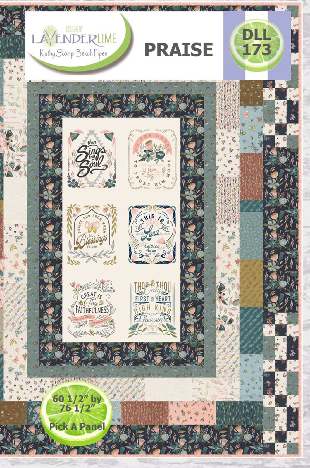 Praise Downloadable Pattern by Lavender Lime Quilting