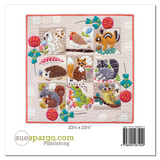 Back of the Critter & Clover Book Pattern by Sue Spargo Folk-Art Quilts